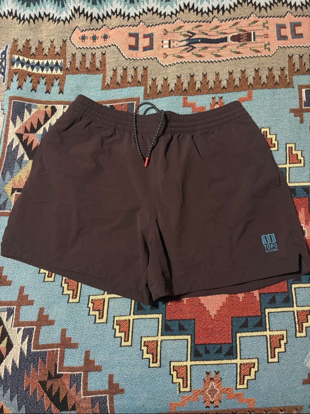 Topo Designs Black Athletic Shorts